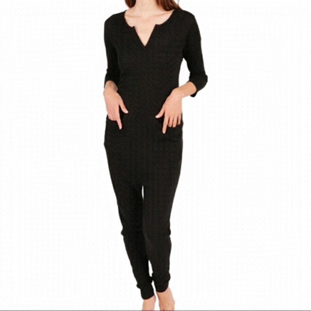 🗃️
[Smash + Tess] Coffe Time Waffle Romper - Midnight Black - XS